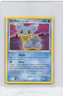 SHELLOS 79/111 EAST - Non-Holo - Rising Rivals - Unlimited - POKEMON CARD - NM - Image 1