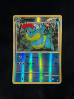 POKEMON TCG 2011 CROCONAW 41/95 CALL OF LEGENDS REVERSE HOLO EN LP/NM - Image 1
