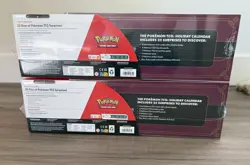 Pokemon 2025 Holiday Advent Calendar Bundle Costco Exclusive Sealed New 2 boxes - Image 2