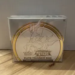 Pokemon Brilliant Stars ETB Elite Trainer Box TCG New Sealed - Image 1