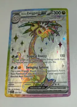 Alolan Exeggutor ex - Surging Parks Nm TCG Pokemon - Image 1