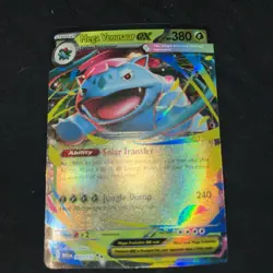 Mega Venusaur ex 003/132 Mega Evolution Double Rare Pokemon TCG NM/M - Image 1