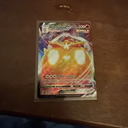 Pokemon TCG Cinderace VMAX Fusion Strike Holo Ultra Rare - Image 2