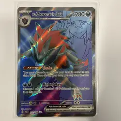 Pokemon TCG Journey Together N's Zoroark ex 175/159 - Image 1