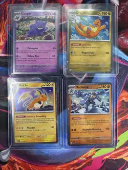 Sam’s Club Exclusive Pokemon 151 Promos Set Of 4 Gengar Dragonite Raichu Machamp - Image 1