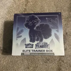 Pokemon TCG Sword & Shield Silver Tempest ETB Elite Trainer Box Factory Sealed - Image 1