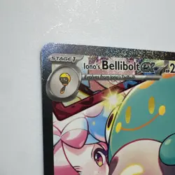 Pokemon Iono's Bellibolt ex 183/159 Sv09 Journey Together Special Illustration … - Image 3