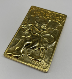 Pokemon 23k Gold Plated Mewtwo Trading Card 1999 Collectable Vintage - Image 1
