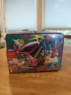 Pokemon 2025 Fall Mega Collector Chest Tin Box - 6 Packs & 3 Foil Cards - Image 1