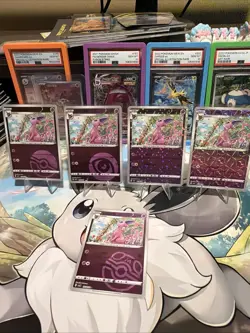 Cute Card LOT Espeon Chinese Gem Pack Vol 2 Pokemon - Image 2