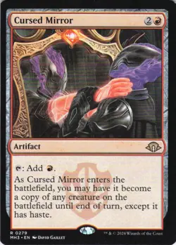 MTG Cursed Mirror (279) | NM | Modern Horizons 3 {MH3} - Image 1