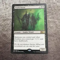 Death Baron - Magic 2019 - MTG Magic the Gathering - LP - Image 1