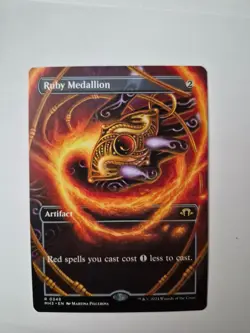 Ruby Medallion (Borderless) Modern Horizons 3 Regular - Image 1