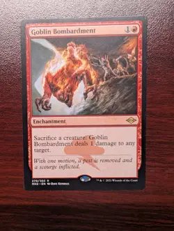 Goblin Bombardment Modern Horizons 2 Regular MTG - Image 1
