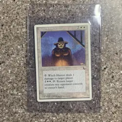 Witch Hunter - 1995 Chronicles MTG White Uncommon Creature LP/NM - Image 1