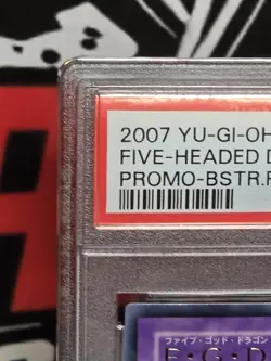 PSA 10 Gem Mint Five-Headed Dragon BPCT-JP005 Promo Collector Tin 2007 Japanese - Image 2