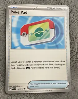 Poke Pad 198/217 Ascended Heroes (IN HAND Ready to Ship) Pokemon Trainer Mint/NM - Image 1