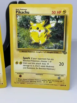 Pokemon TCG Pikachu 60/64 Jungle AND Pikachu 70/111 Pokemon Neo Genesis - Image 2