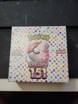 Pokemon TCG: Scarlet & Violet - 151 Booster Box -JPN- New/Shrink Wrapped - Image 1