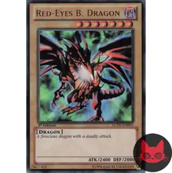 Yugioh Red-Eyes Black Dragon LCJW-EN003 Ultra Rare 1st Edition NM - Image 1
