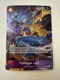 Trafalgar Law (Illustration Box Vol.6) P-093 One Piece Promotion Cards Foil - Image 1