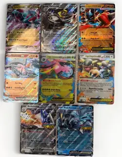 [Lot of 8] Pokemon TCG Jumbo Promo Card Lot V Ex | RANDOM Oversized SWSH SV MEGA - Image 1