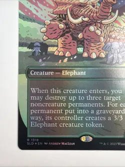 Terastodon (Rainbow Foil) Secret Lair Drop Foil - Image 5