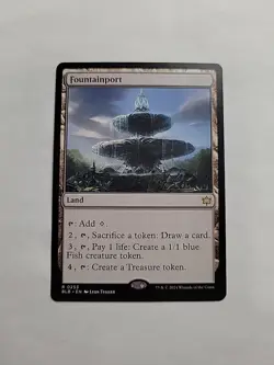 MTG - Fountainport _ Bloomburrow Regular Rare #0253 - Image 1