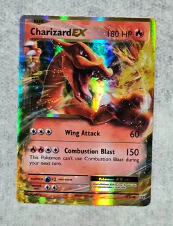 2016 Pokemon Charizard EX 12/108 mint condition never played - Image 1