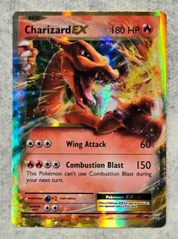 2016 Pokemon Charizard EX 12/108 mint condition never played - Image 2
