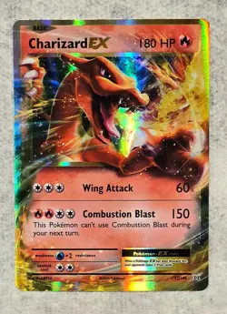 2016 Pokemon Charizard EX 12/108 mint condition never played - Image 3