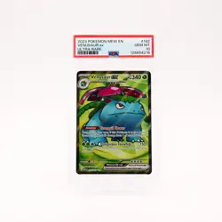 Venusaur ex - 182/165 PSA 10 151 Full Art Pokemon - GEM MT - Image 1