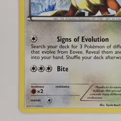 Eevee 90/116 Common BW Plasma Freeze LP Pokemon - Image 4