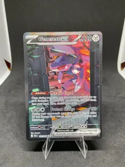Genesect ex 169/086 Sv: Black Bolt Holo Pokemon LP - Image 1
