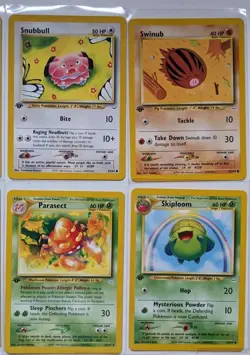 Pokemon Lot Of 14 Neo Revelation 1st Edition NM-M Farfetchd Parasect Skiploom - Image 3