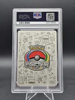 2019 POKEMON 2019 WORLD CHAMPIONSHIPS DECK: PERFECTION #71 MEWTWO & MEW GX PSA 8 - Image 2