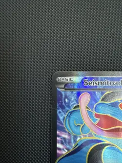 Pokemon Seismitoad EX 106/111 Furious Fists Holo Full Art Ultra Rare - Image 3