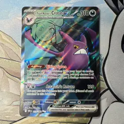 Pokemon TCG Team Rocket’s Crobat Ex 217/182 Destined Rivals Full Art NM - Image 1