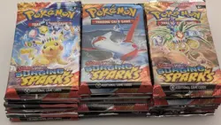 30x Pokemon TCG Surging Sparks Booster Packs Lot - New Sealed Loose - Image 1