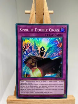 Spright Double Cross - Super Rare 1st Edition DABL-EN074 - NM - YuGiOh - Image 1