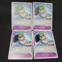 4× Uso-Hachi - ST18-001 - PRB02 Reprint - One Piece TCG - 1 English Playset - Image 1
