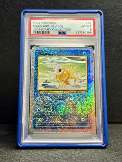 Pokemon Magikarp 2002 Legendary Reverse Holo Foil Card 52/110 PSA - Image 1