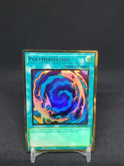 Polymerization MAGO-EN044 Gold Rare 1st NM Yugioh Card - Image 1