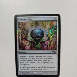 Chrome Mox Mirrodin Foil (Damaged) - Image 1