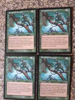 MTG 4 x Skyshroud Sentinel - Nemesis - Image 1