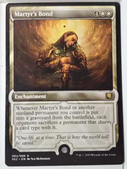 Martyr's Bond - Signature Spellbook: Gideon - Magic the Gathering MTG Nice! - Image 1
