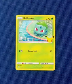 Pokemon TCG Bulbasaur McDonald's Promo Card Non Holo 1/25 25th Anniversary - Image 1