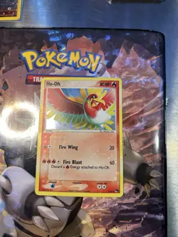 Pokemon TCG Ho-Oh 1/17 Holo Rare Card Pop Series Used - Image 1