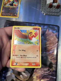 Pokemon TCG Ho-Oh 1/17 Holo Rare Card Pop Series Used - Image 2