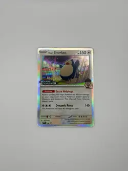 HOP'S SNORLAX #184 Promo Pack Pokemon Journey Together Stamp - Image 1